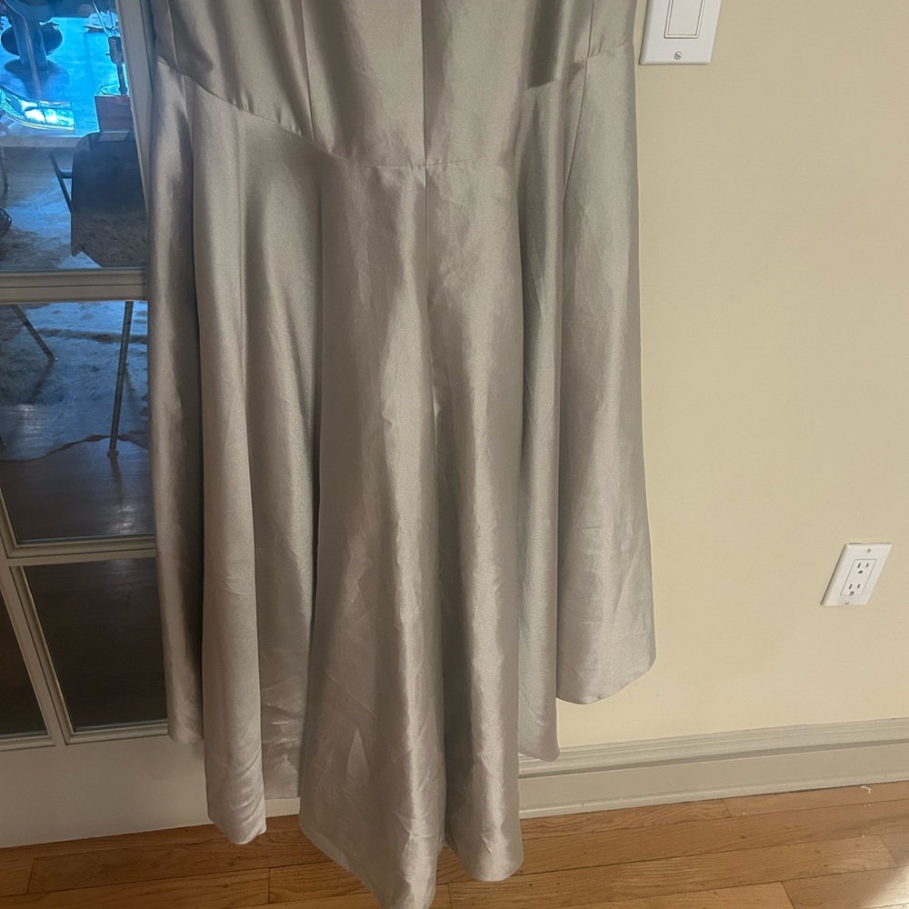 Christian Siriano 100% Silk Black Tie Evening Gown nwt - Picture 5 of 11